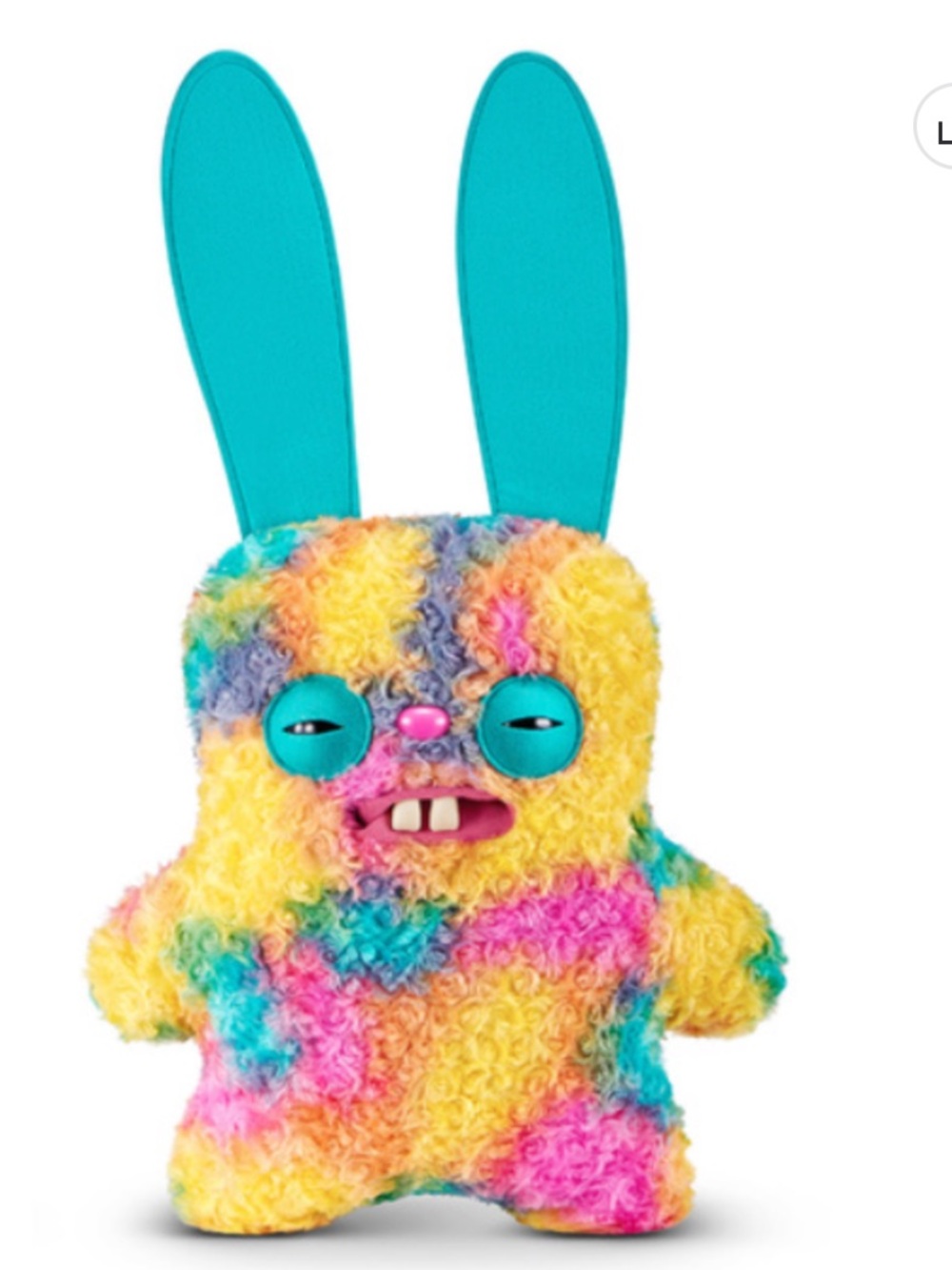 Zuru Fuggler Bigg Fuggs JUMBO Rabid Rabbit (Tie-Dye / Multicolor) edition.(18”)